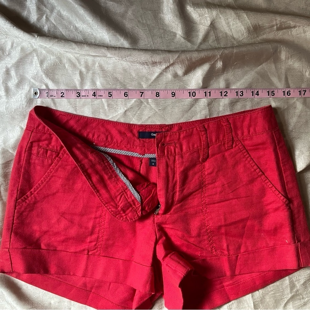 GAP Red Women's Bermudas - Picture 2 of 5